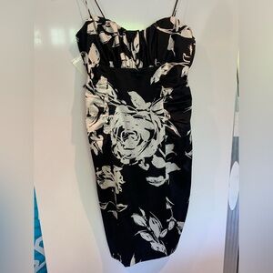 NWOT DAVID MEISTER SILK FLORAL DRESS